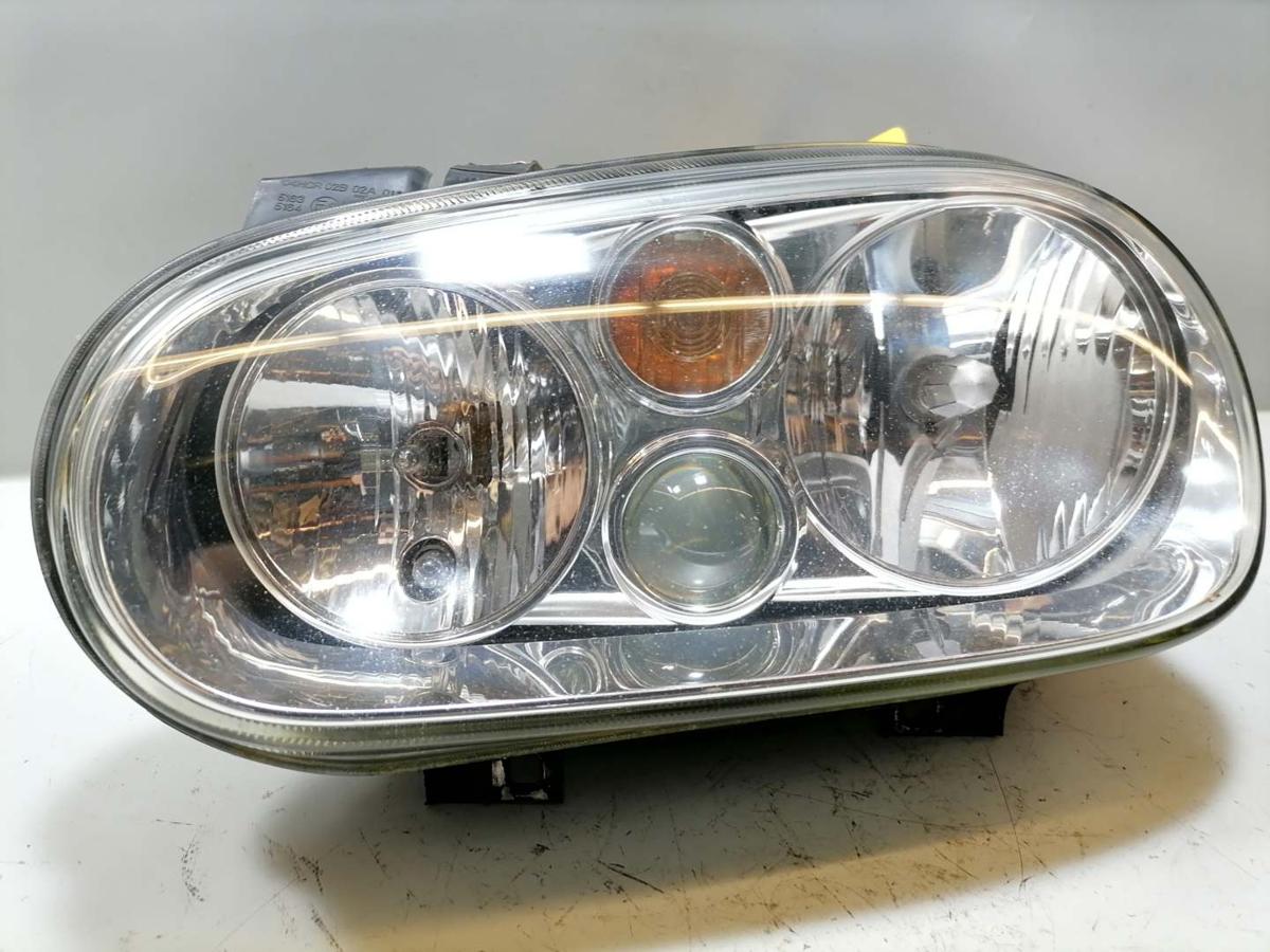 VW Golf IV original Scheinwerfer links Halogen mit Nebelscheinwerfer BJ97
